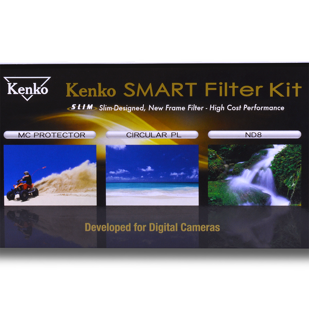 Kenko SLIM KIT Clr, CPL, ND8 67mm - Kenko Filters